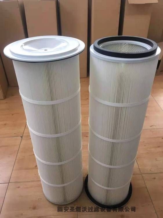 覆膜除塵濾筒阻燃除塵濾芯防靜電除塵濾筒紙質除塵空氣濾芯廠家 
