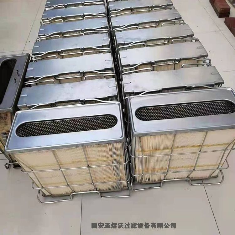 空氣濾芯紙質(zhì)折疊空氣濾筒發(fā)電機組空氣濾筒設備濾芯可定制